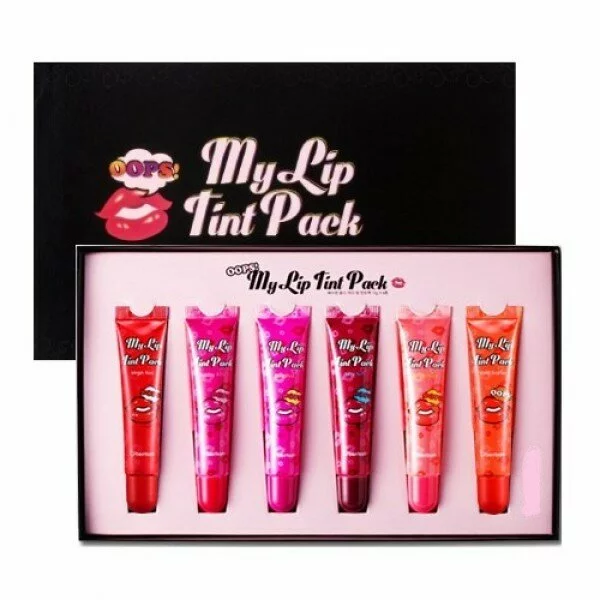 Блеск для губ Набор тинтов для губ Berrisom Oops! My Lip Tint Pack 6 оттенков [7278] 7278
