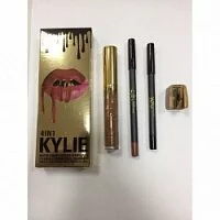 Подарочные наборы косметики Набор Kylie 4in1 Matte Liquid Lipstick / Lip Liner / Eye Liner Dolce K 02 10082